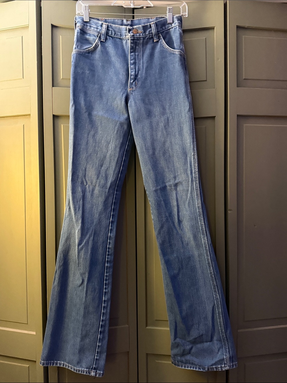 Wrangler Blue Straight-Leg men’s Jeans
